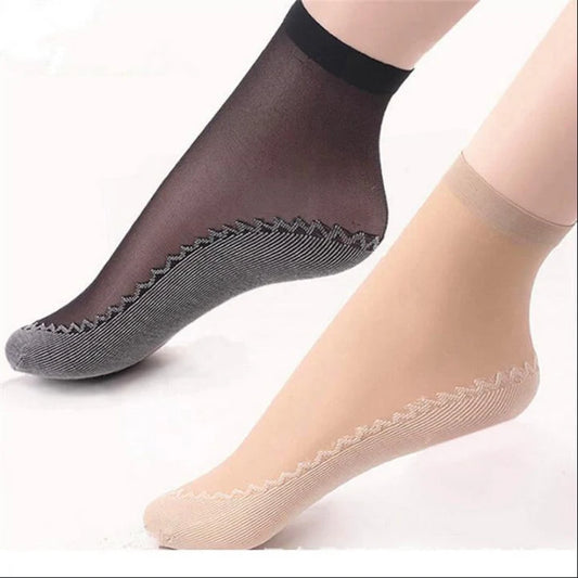 Velvet High-Elastic Cotton Socks(10 Pairs Pack)