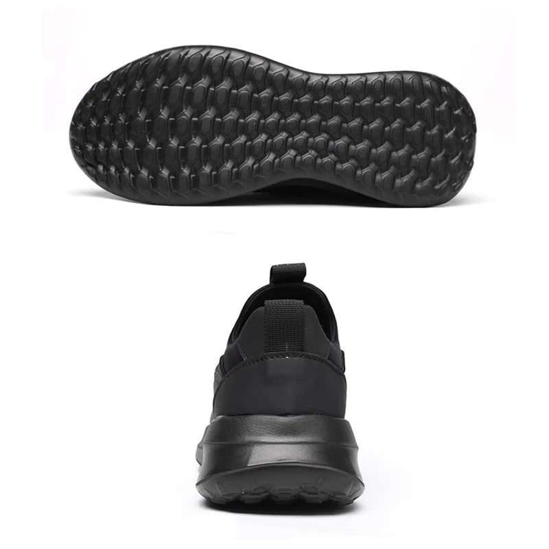 Versatile Mesh Sneakers-Black