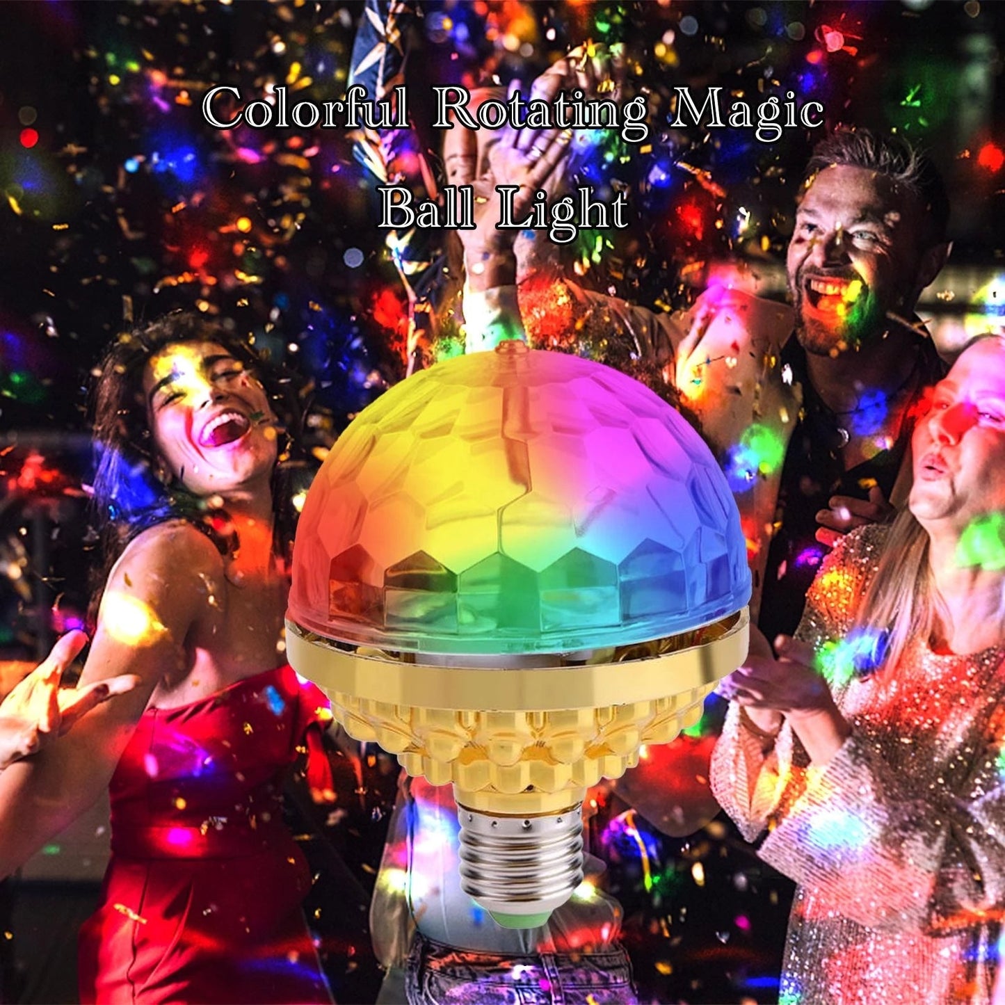 Colorful Auto Rotating Stage Lighting