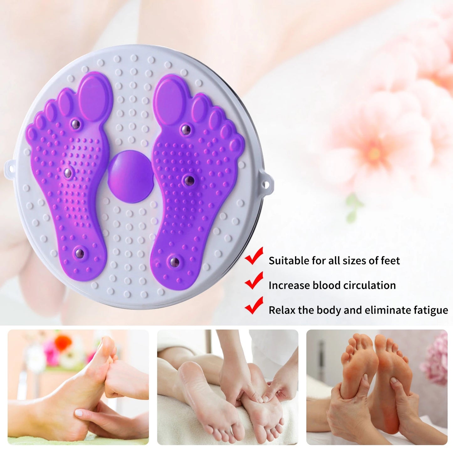 Waist Twisting Massage and Exercise Balance Board