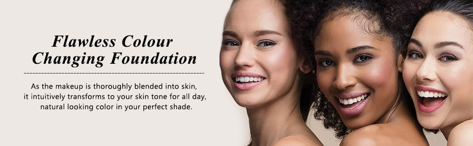 TLM Flawless Colour Changing Foundation 【2 PCS/PACK】