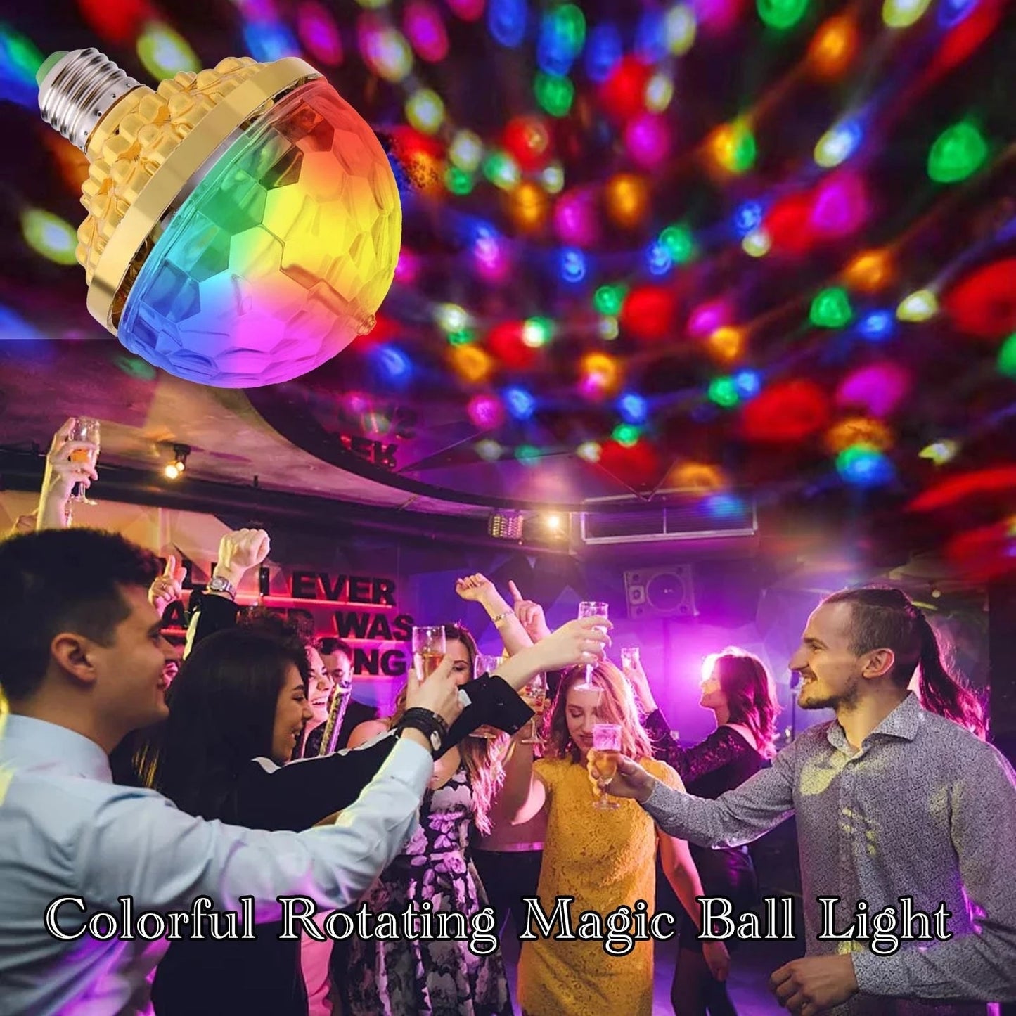 Colorful Auto Rotating Stage Lighting