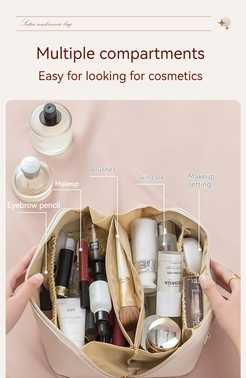 Large Capacity Travel Cosmetic Bag